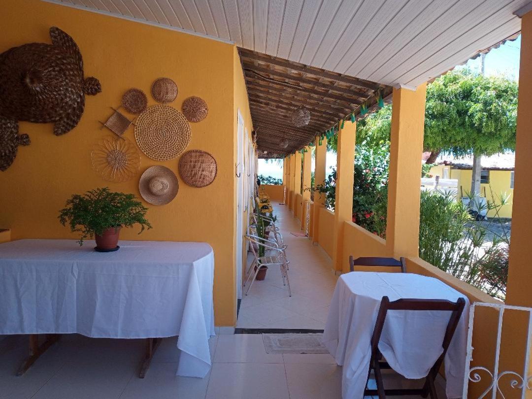 Pousada Grao De Areia Beira Mar Mangue Sêco エクステリア 写真