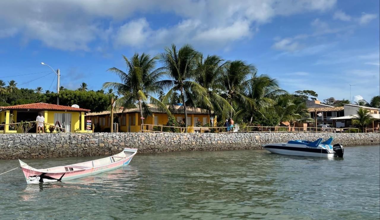 Pousada Grao De Areia Beira Mar Mangue Sêco エクステリア 写真