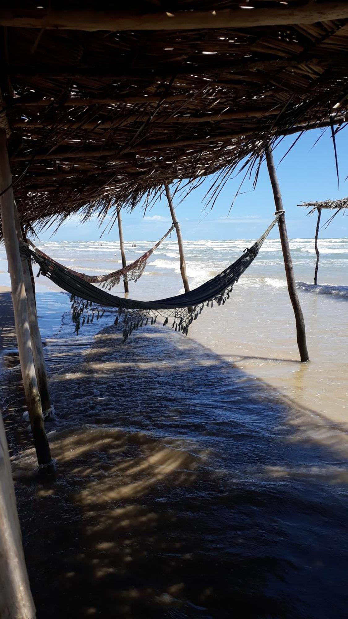 Pousada Grao De Areia Beira Mar Mangue Sêco エクステリア 写真