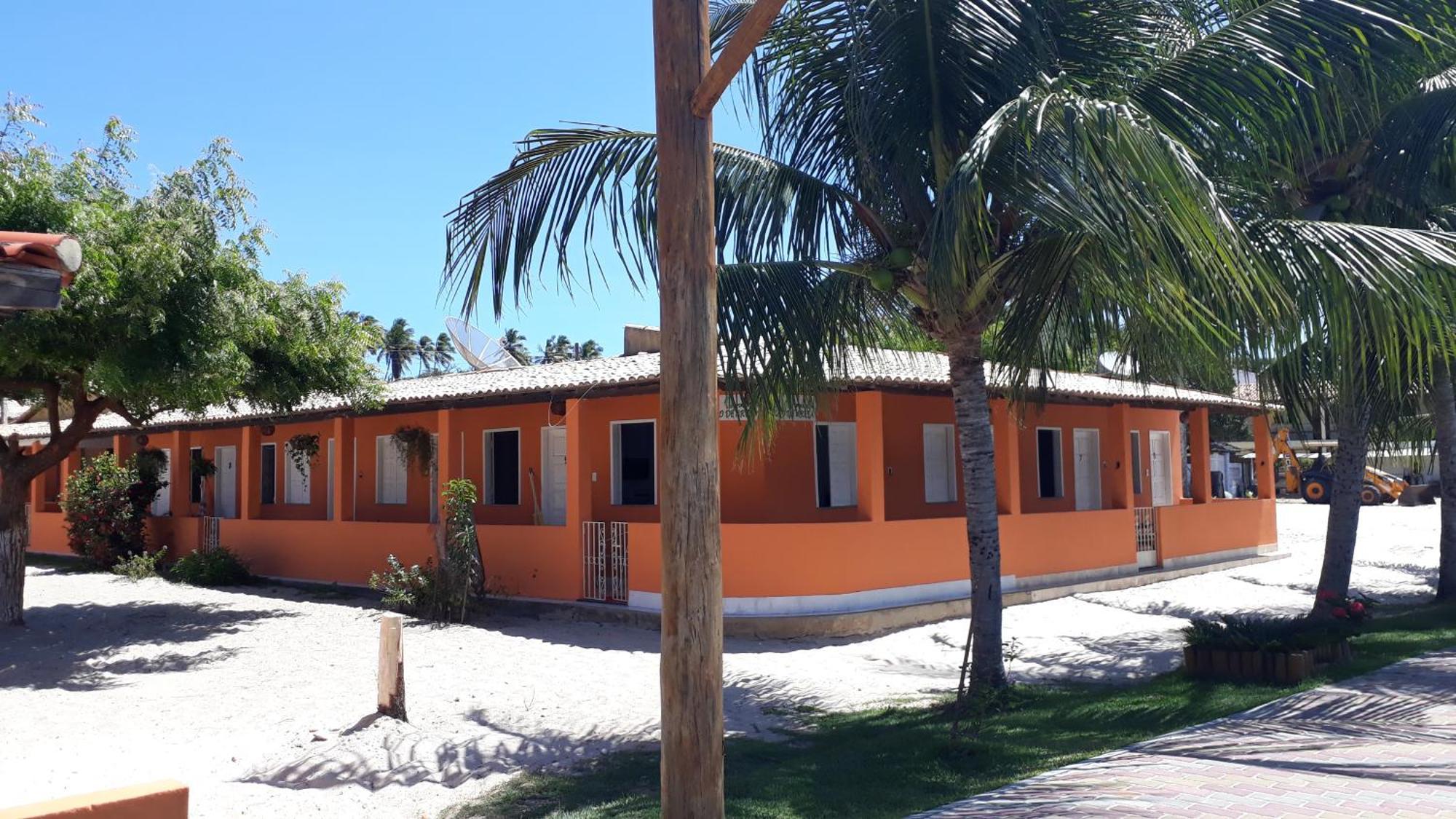 Pousada Grao De Areia Beira Mar Mangue Sêco エクステリア 写真