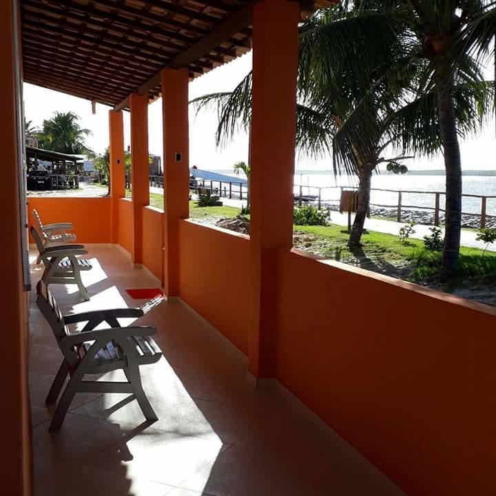 Pousada Grao De Areia Beira Mar Mangue Sêco エクステリア 写真