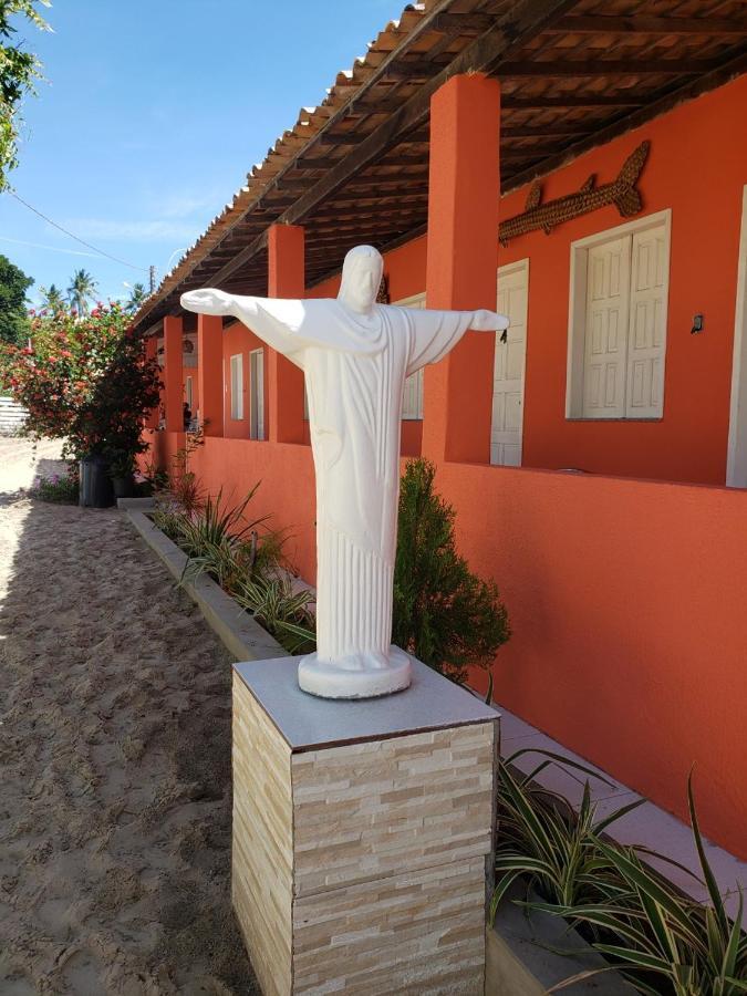 Pousada Grao De Areia Beira Mar Mangue Sêco エクステリア 写真