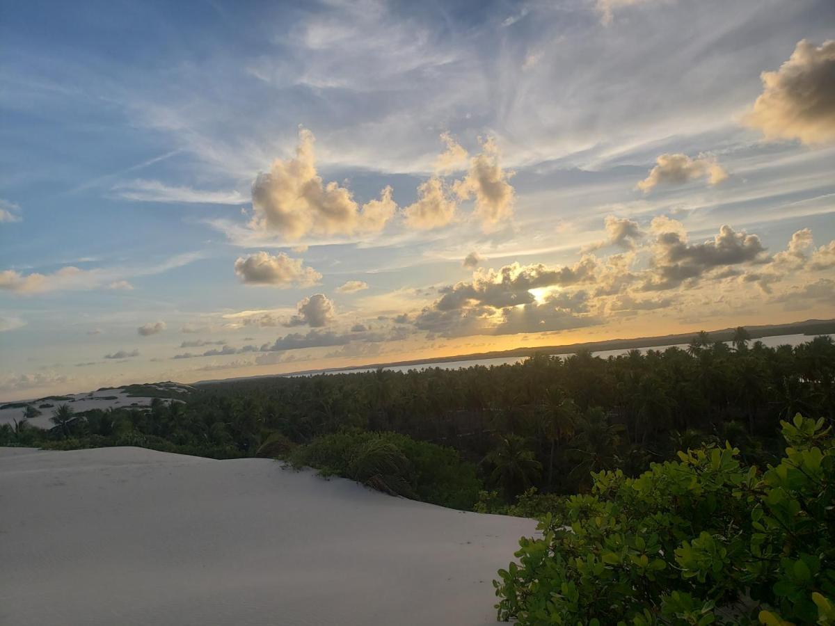 Pousada Grao De Areia Beira Mar Mangue Sêco エクステリア 写真